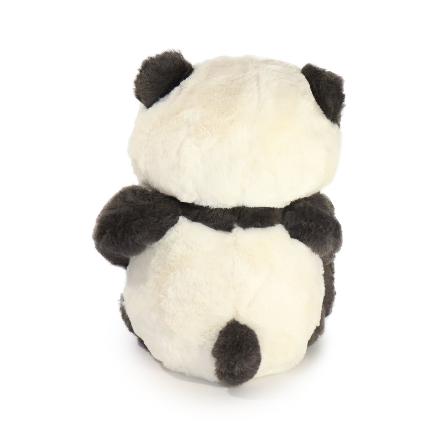 10-Inch Black and White Peaky Panda with Paw over Eyes