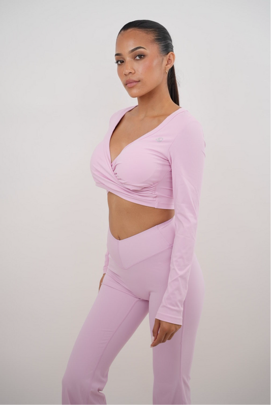 I Am Present Pink Elegant Top