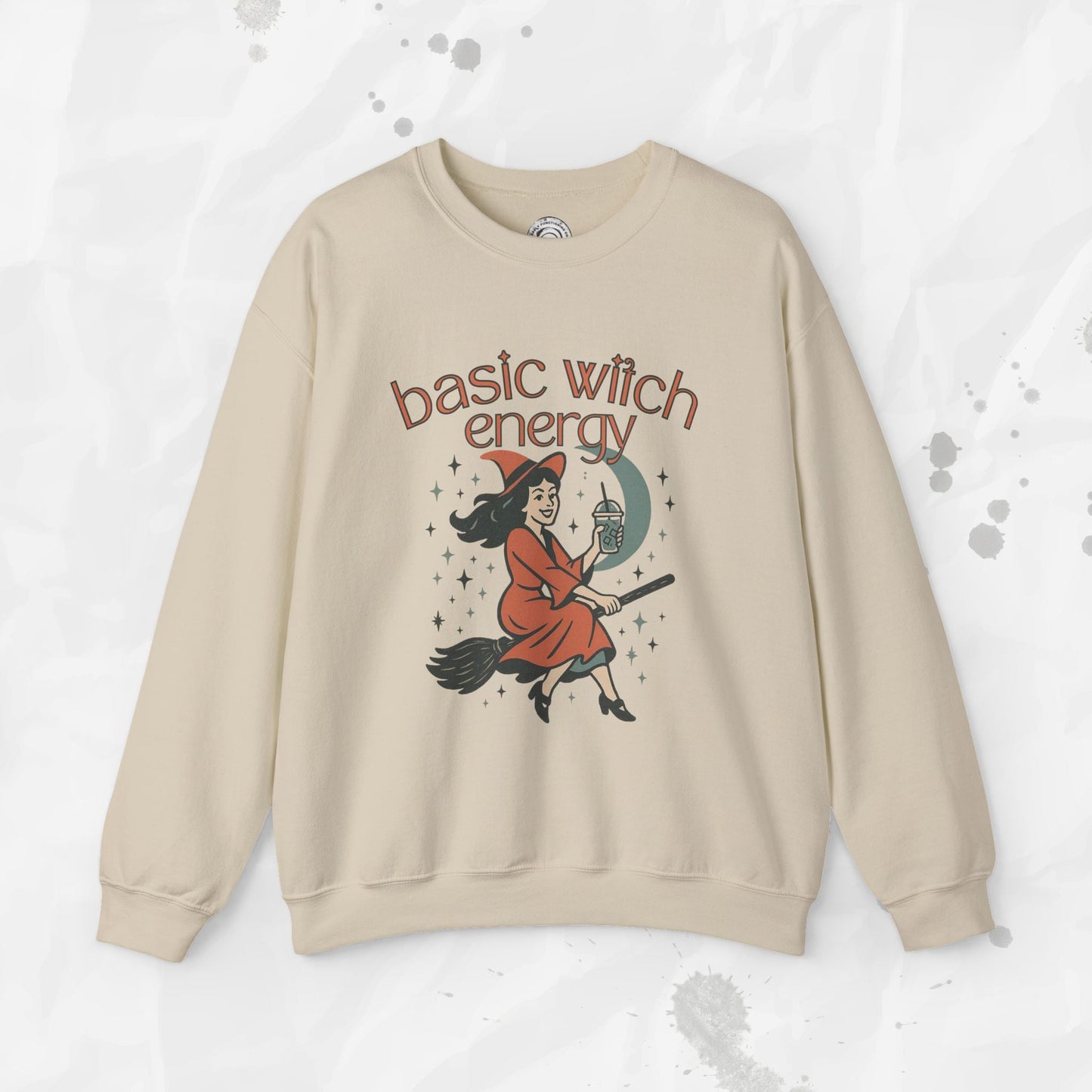 Basic Witch Energy - Crewneck Sweatshirt
