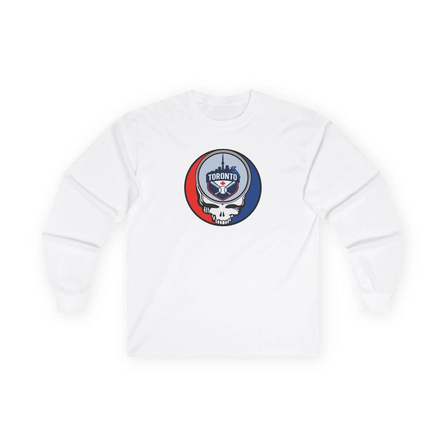 Toronto Blue Jays Original Stealie Grateful Dead Long Sleeve Shirt