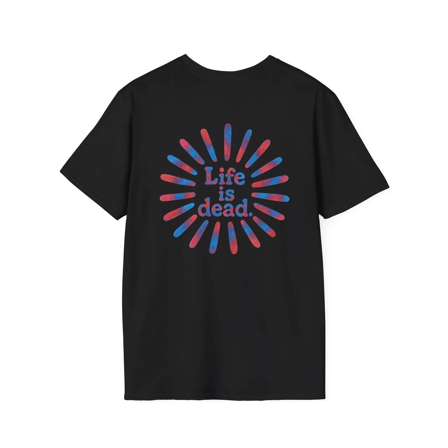 Two-Sided Tie Dye Sunburst and Jerry Life is dead.® × Grateful Dead Tee