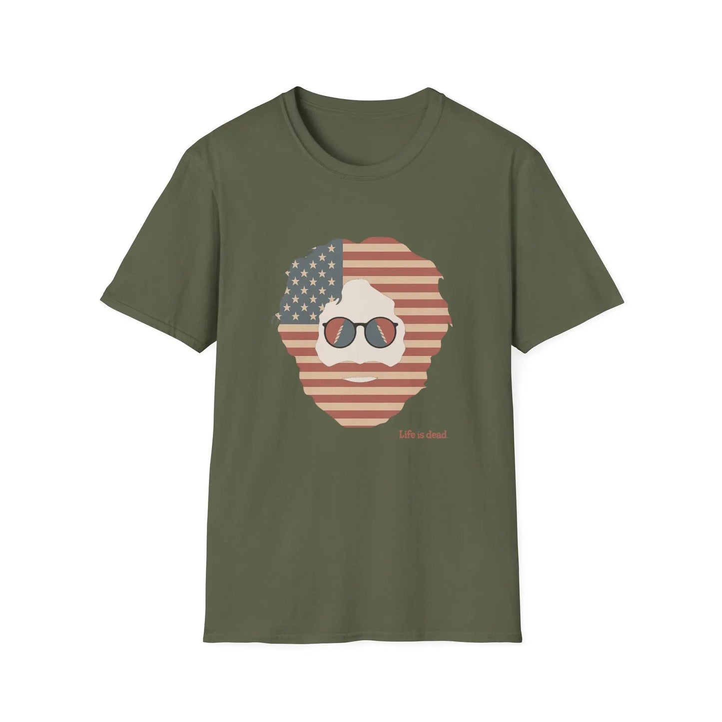 Stars & Stripes Jerry Life is dead.® T-Shirt