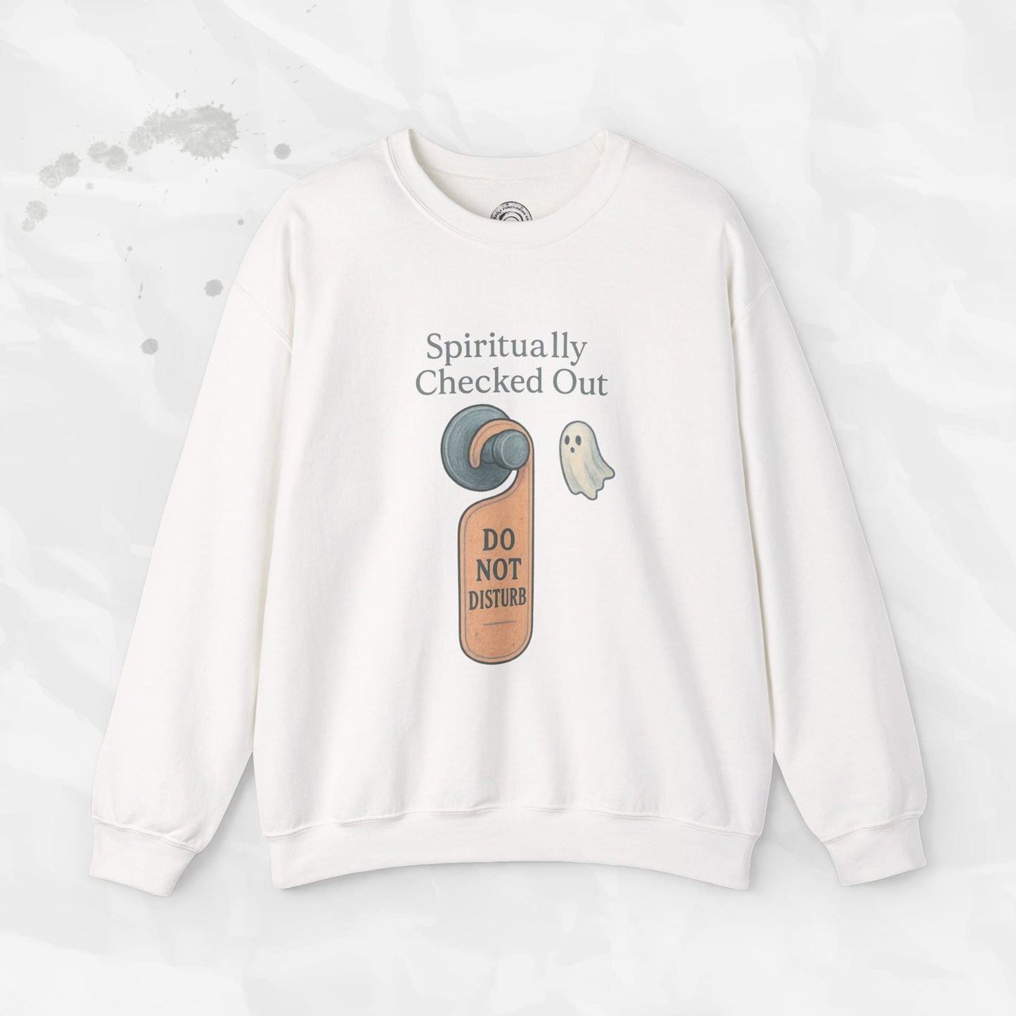 Spiritually Checked Out - Crewneck Sweatshirt