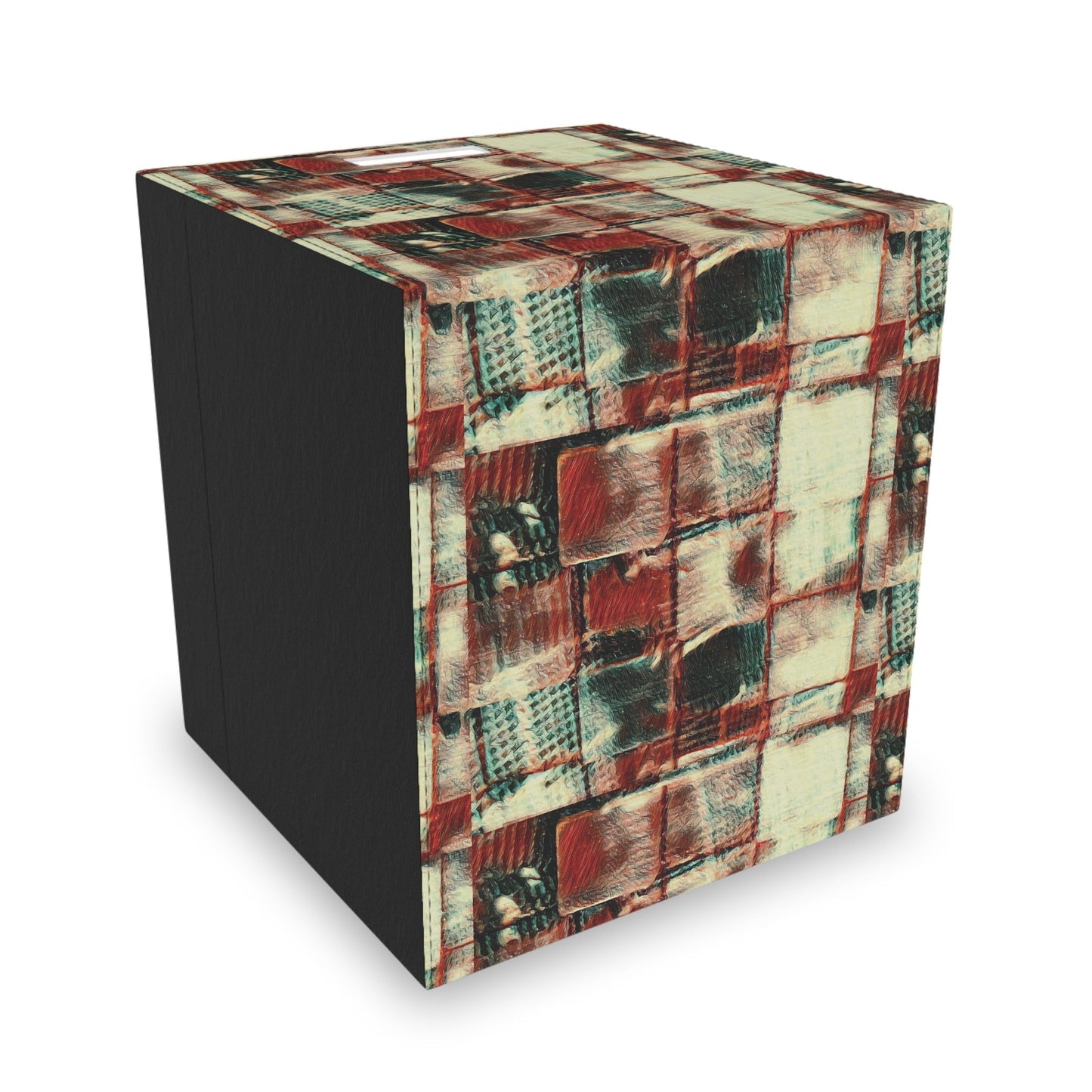 Felt Storage Box - Square Dance