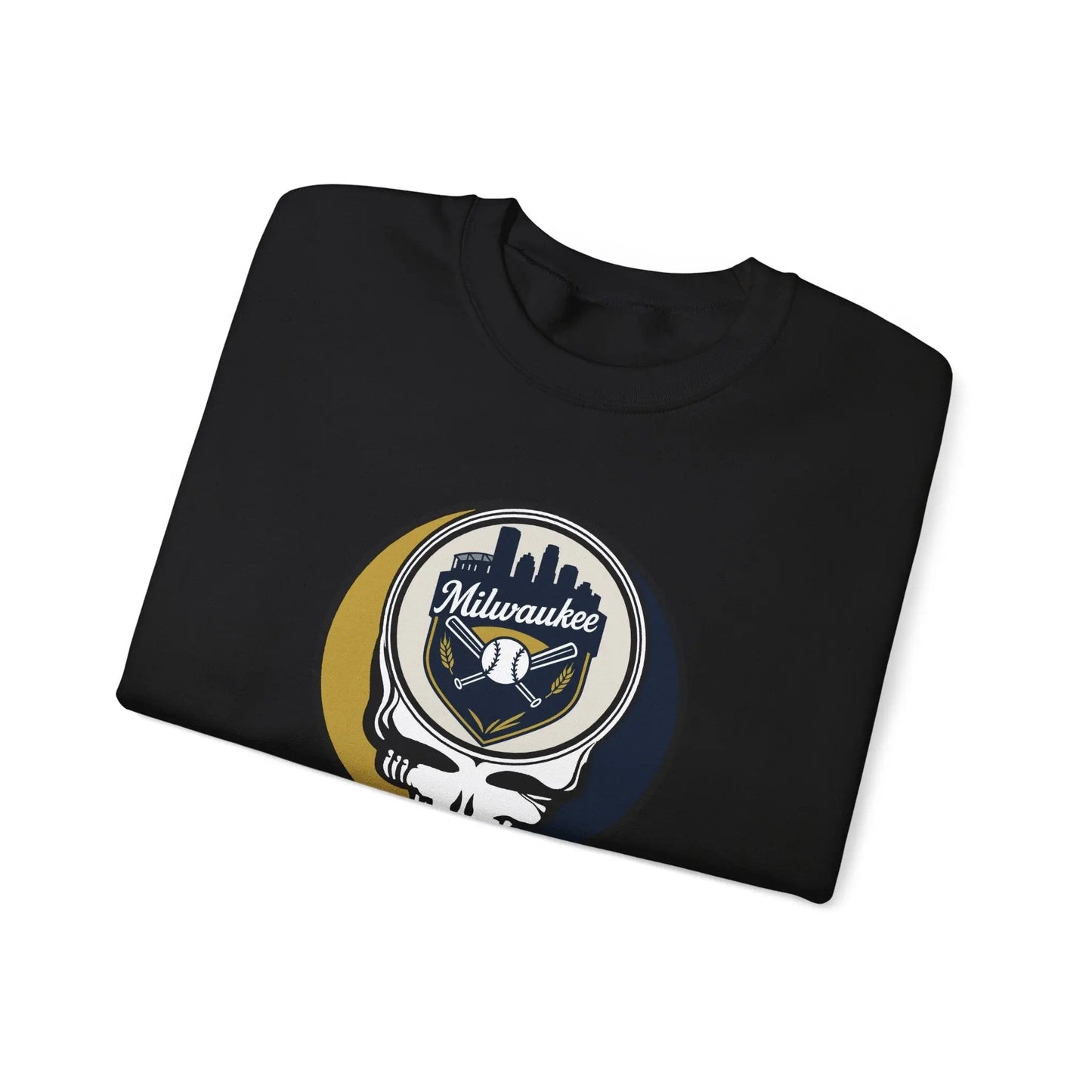 Milwaukee Brewers Original Stealie × Grateful Dead Crewneck