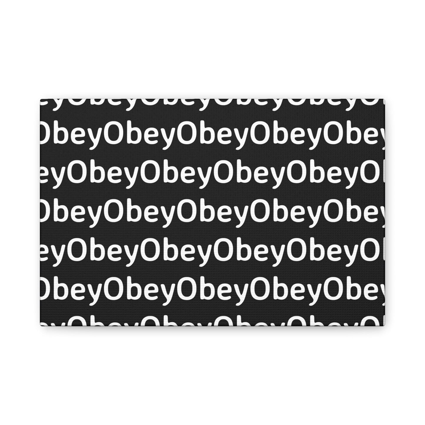 "Obey" - Classic Canvas