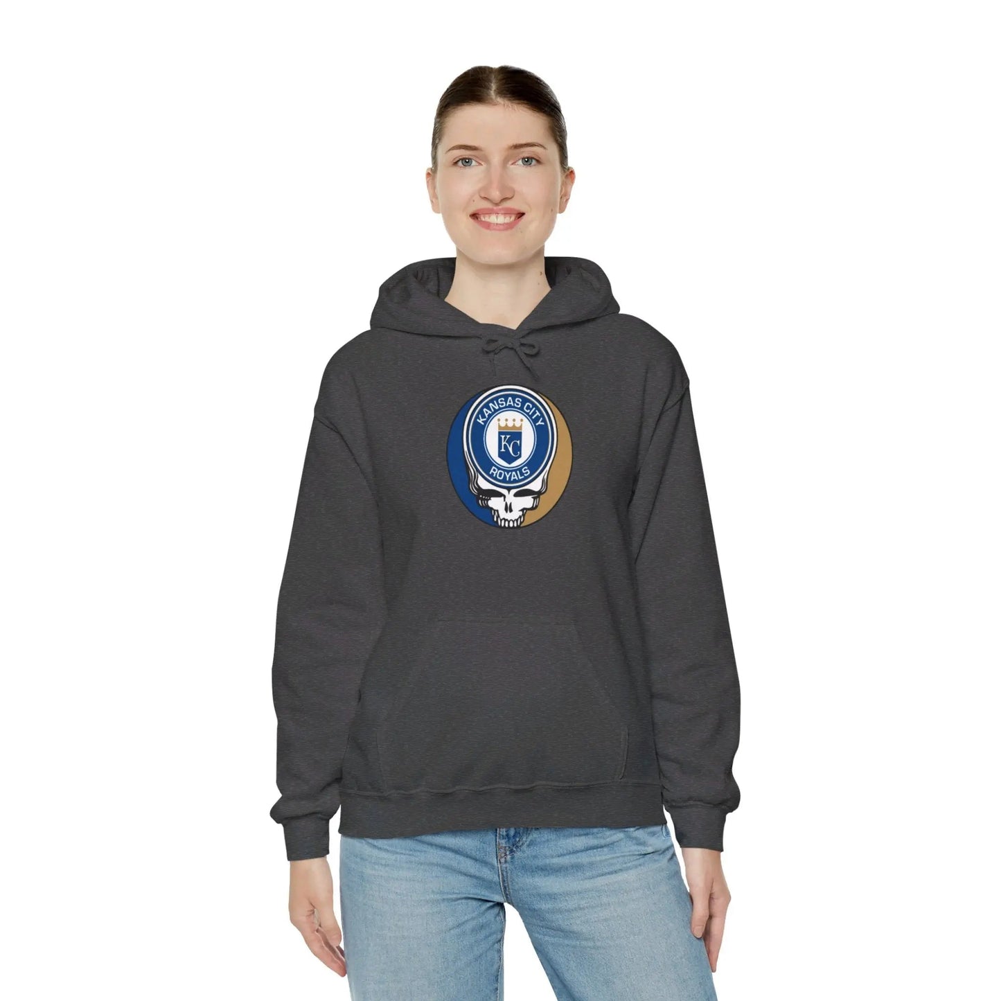Kansas City Royals Logo Stealie × Grateful Dead Hoodie