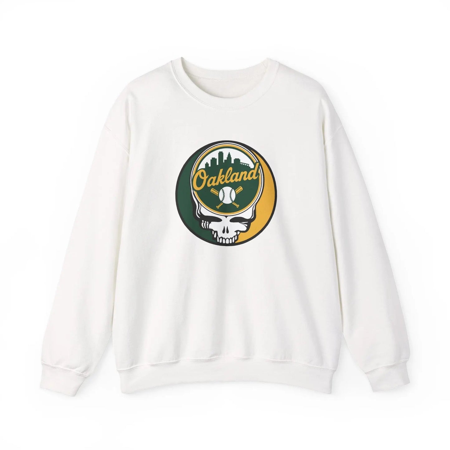 Oakland A's Original Stealie × Grateful Dead Crewneck