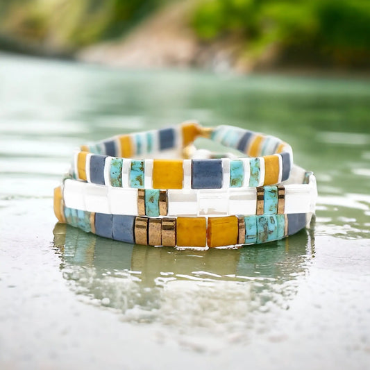 INDIE - Tila Bead Bracelet Stack Mack & Rex