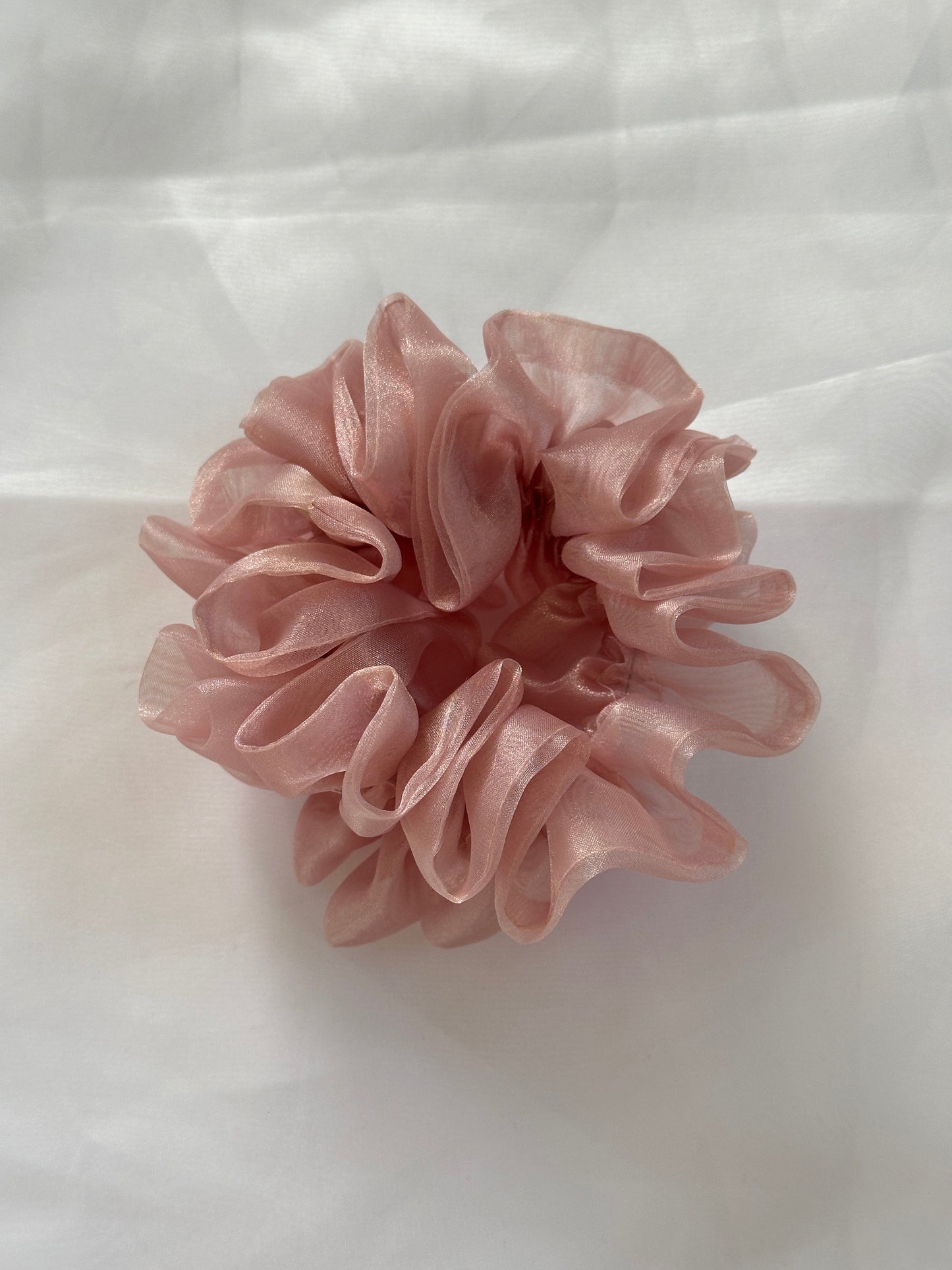 Cloud Ruffle Scrunchie