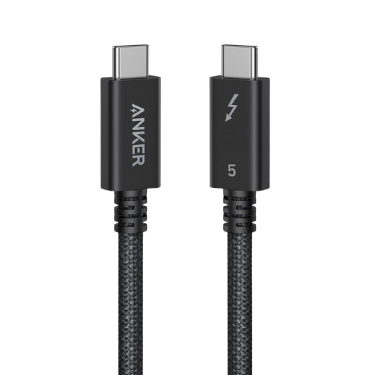 Anker Prime Thunderbolt 5 Cable (3.3 ft/1.7 ft, 80Gbps, 240W)