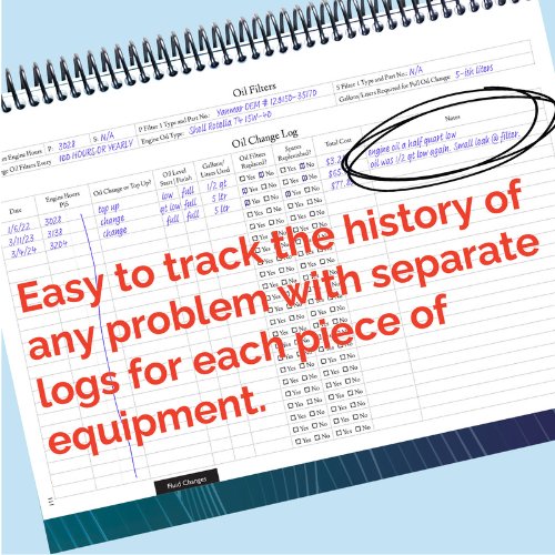 Ship’s Log: A Captain’s Log for Boat Trips and Maintenance