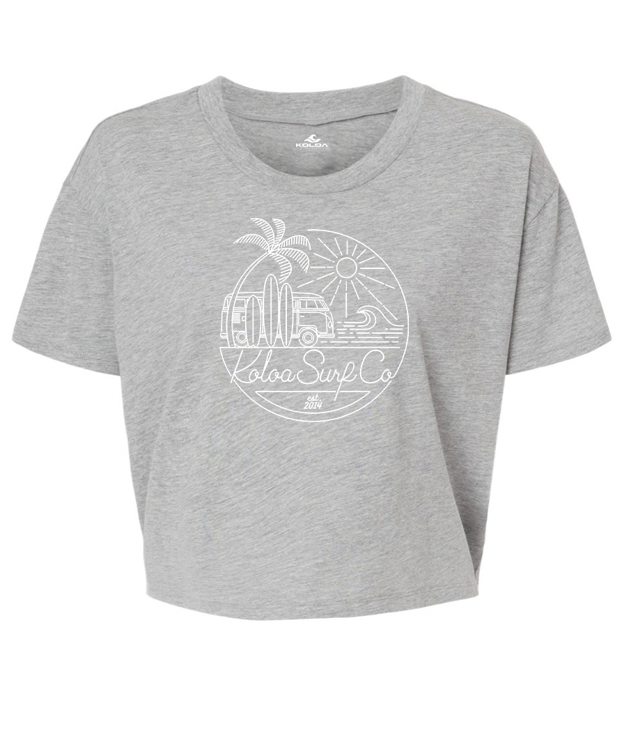 Koloa Cruisin' Crop Tee