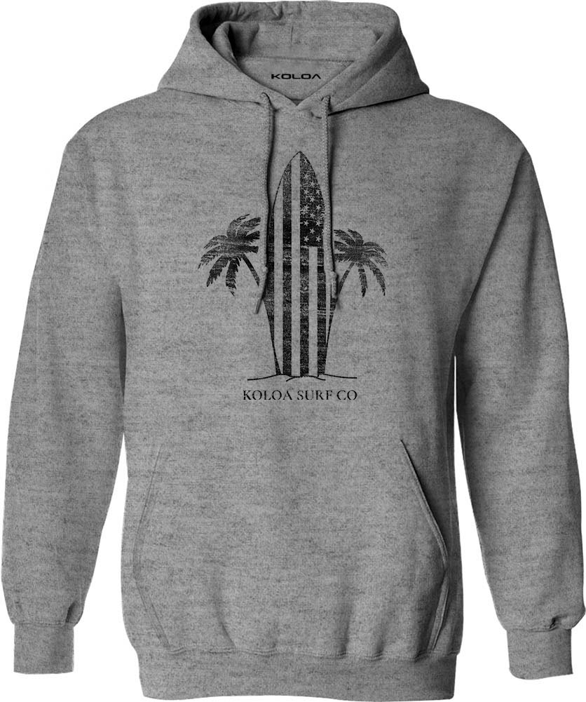 Koloa Retro USA Surfboard Hoodie