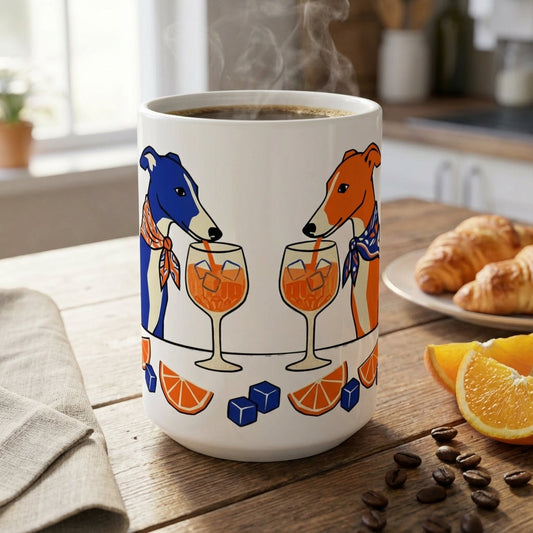 Aperitivo Hour Hounds - The Spritz Social - 15oz Mug