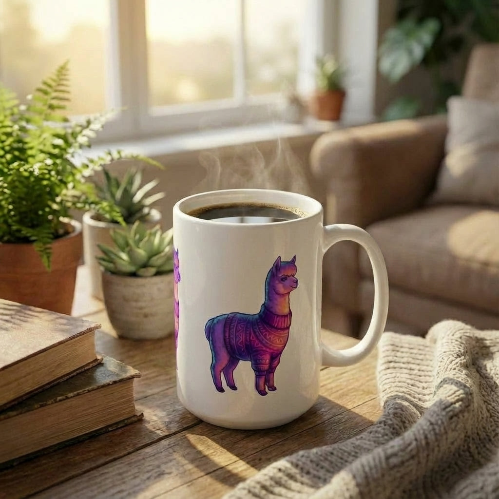 Après-Ski Alpacas - Après-Ski Appetizers - 15oz Mug