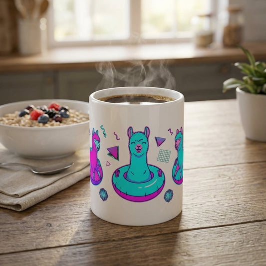 Après-Ski Alpacas - Totally Tubular - 15oz Mug