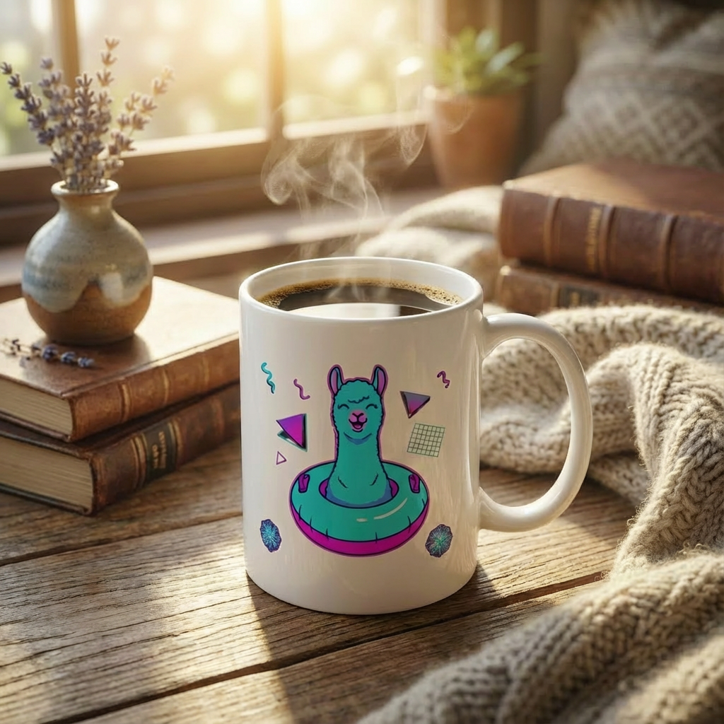 Après-Ski Alpacas - Totally Tubular - 15oz Mug