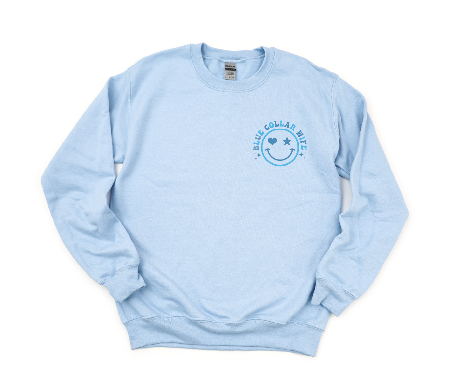 Dirty Hands Clean Money Blue Collar Wife Sweatshirt