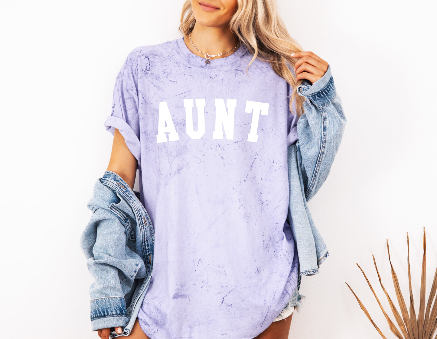 Aunt Comfort Colors Graphic Tees (Condensed font)