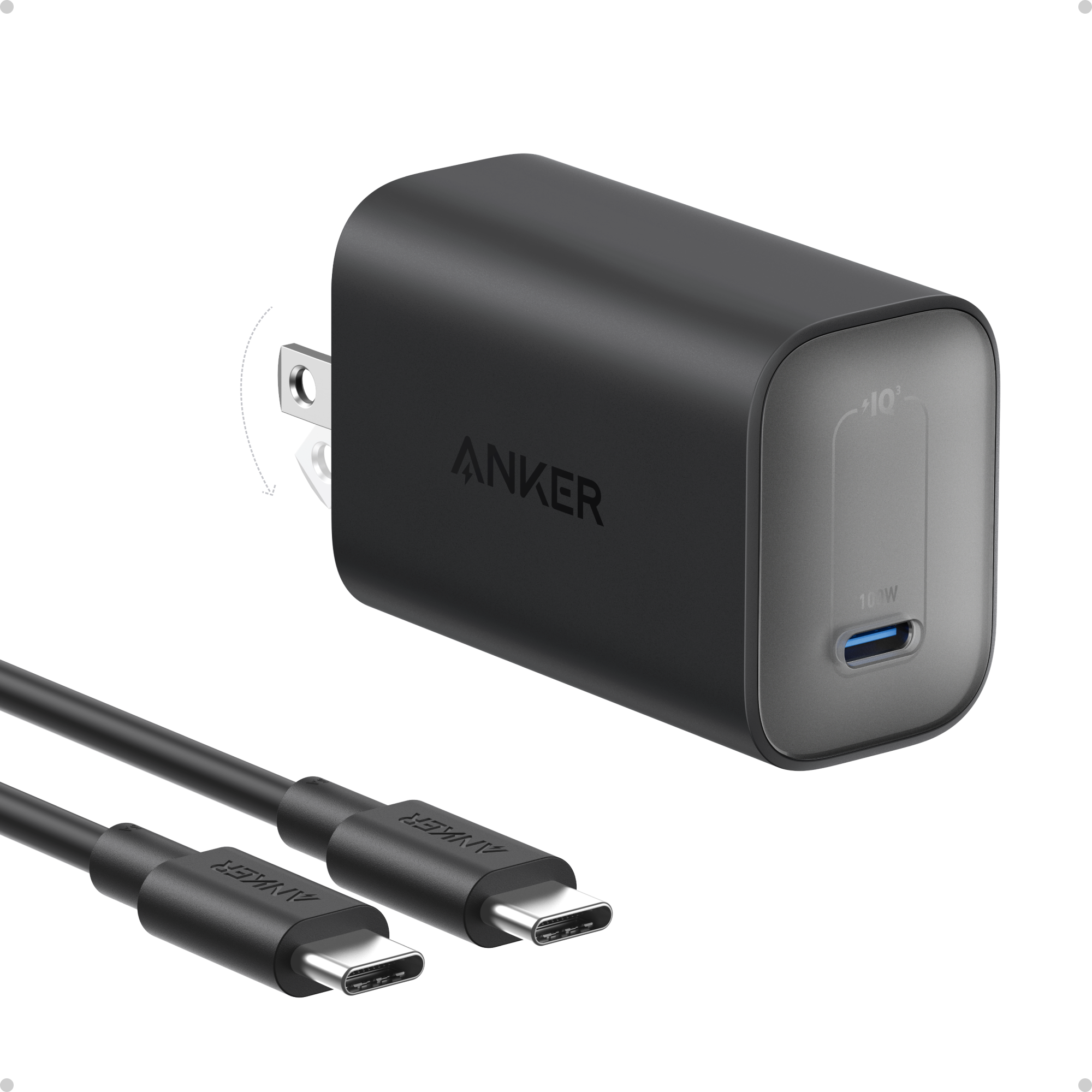 Anker Nano Charger (100W) with USB-C Cable – Engineered