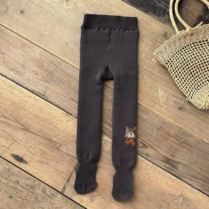 Cozy Fleece-Lined Leggings for Kids- Cozy & Soft