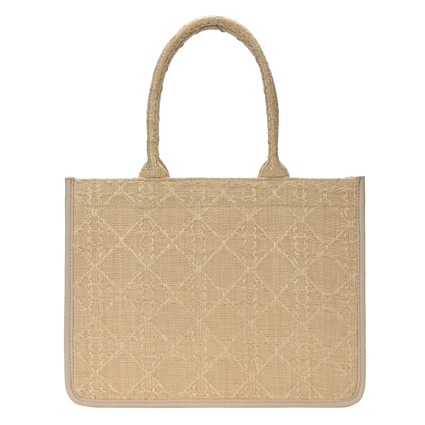 Florence Straw Book Tote