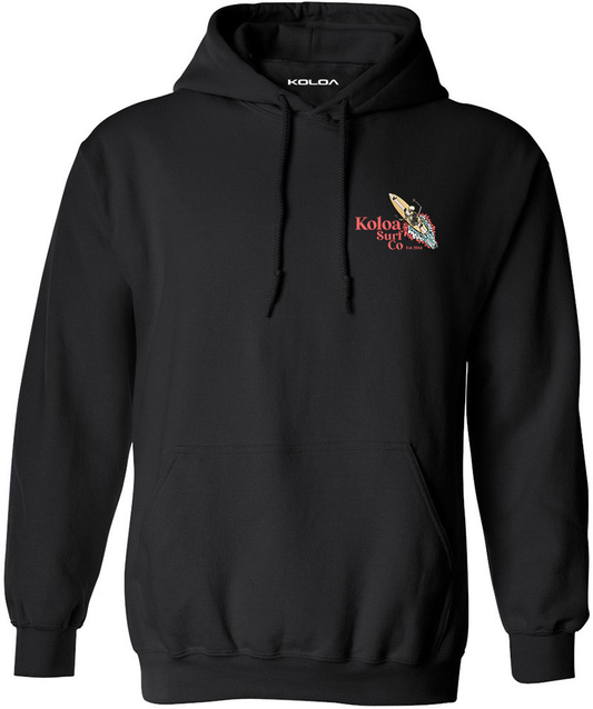 Koloa Living The Wave Skeleton Hoodie