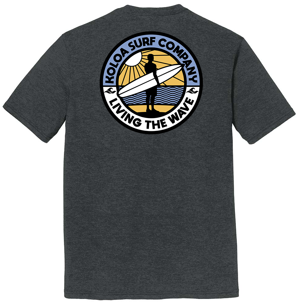 Koloa At Sunset Comfort Tri-Blend T-Shirt