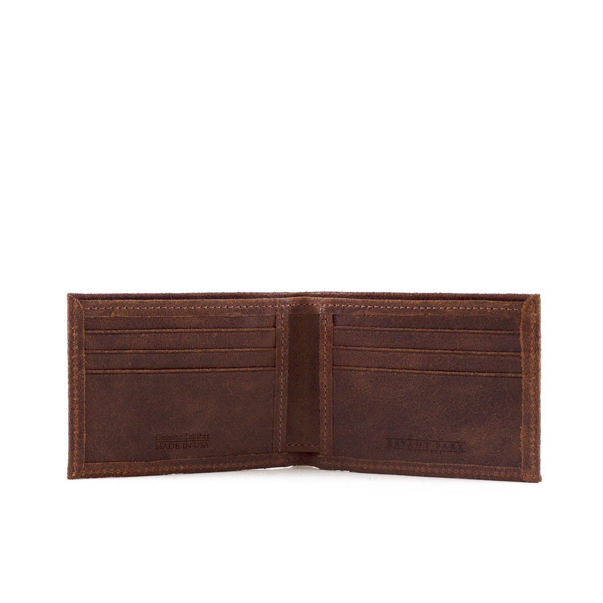 Black Distressed Leather Wallet | BPW100A