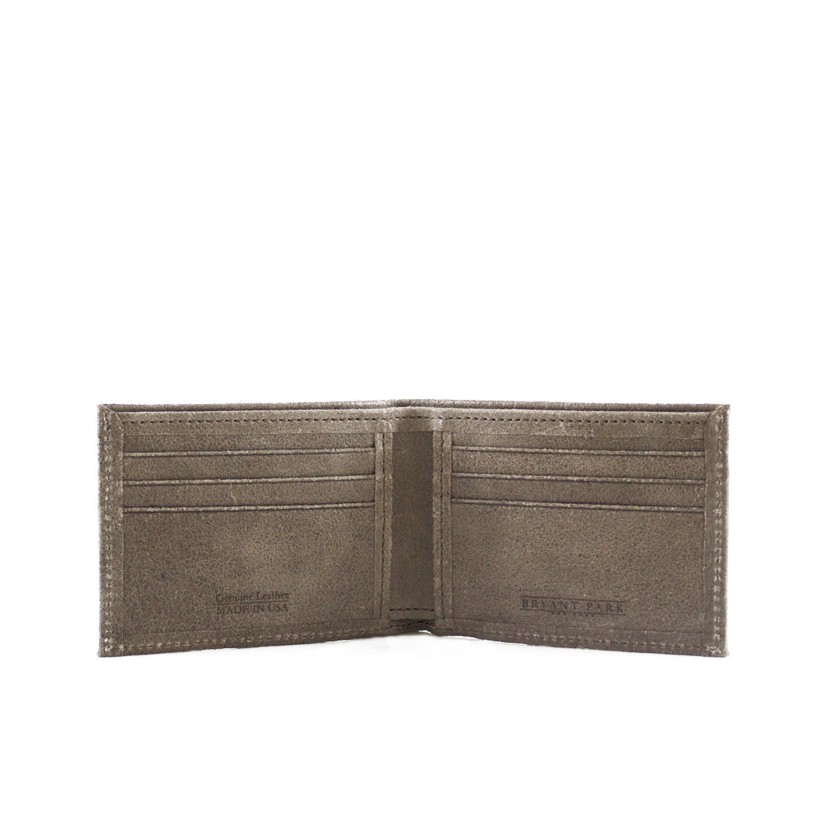 Black Distressed Leather Wallet | BPW100A