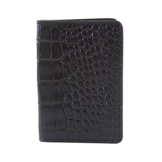 Alligator Embossed BiFold Card Case |  BPW7575