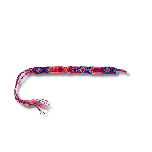 Friendship Woven String Bracelet Small Macrame - Choose Color - Mexico