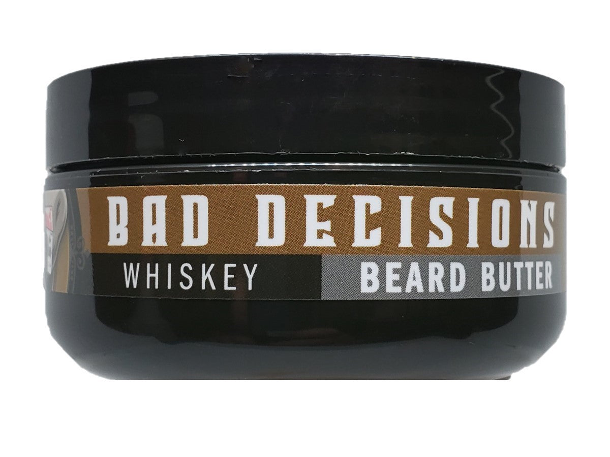 Bad Decisions Beard Butter 2oz Light Hold/Beard Moisturizer