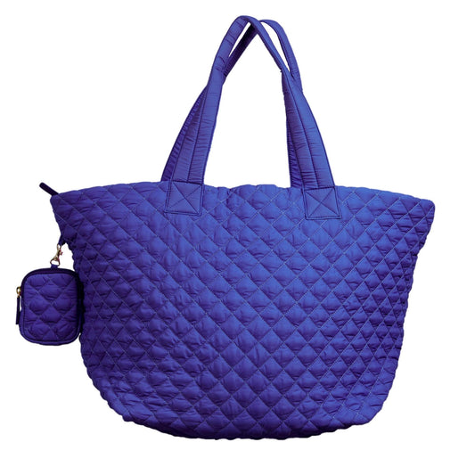 Alyssa Jumbo Quilted Nylon Tote – Lightweight, Spacious & Travel-Ready