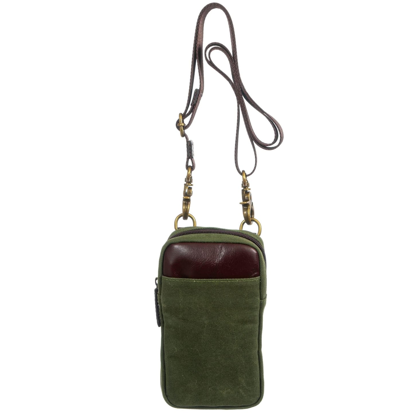 Phone Case, Maxwell Leather Waxed Canvas Phone Case