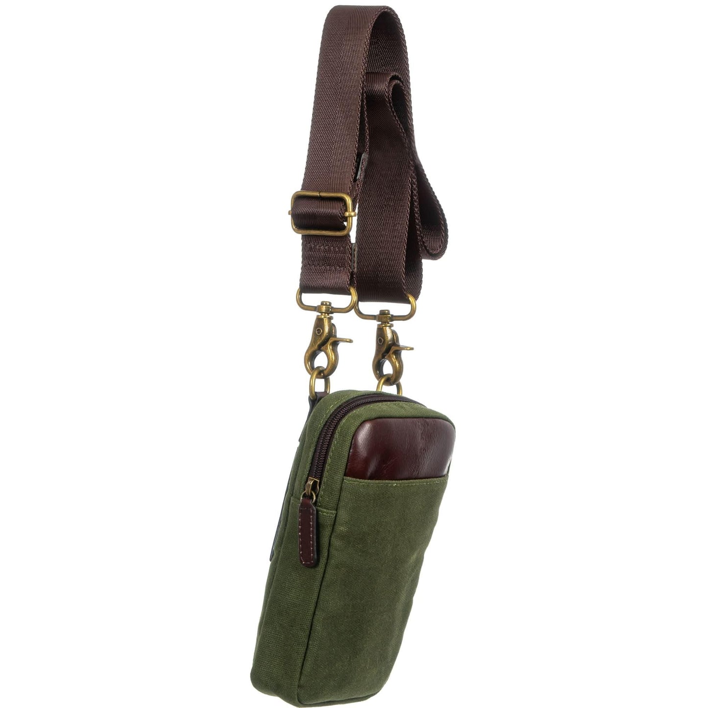 Phone Case, Maxwell Leather Waxed Canvas Phone Case