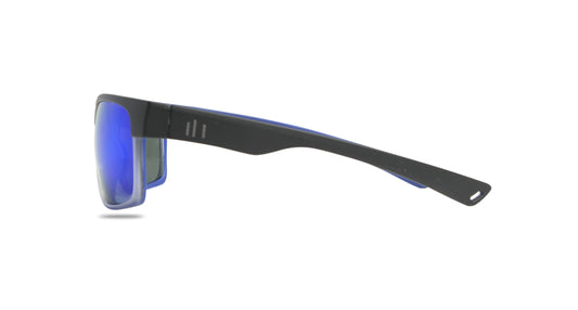 Bandon | Matte Black | Blue Flash Lens