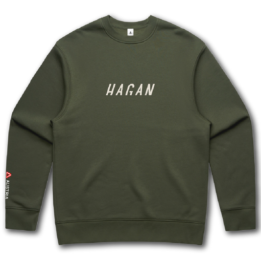 HAGAN Embroidered Crewneck