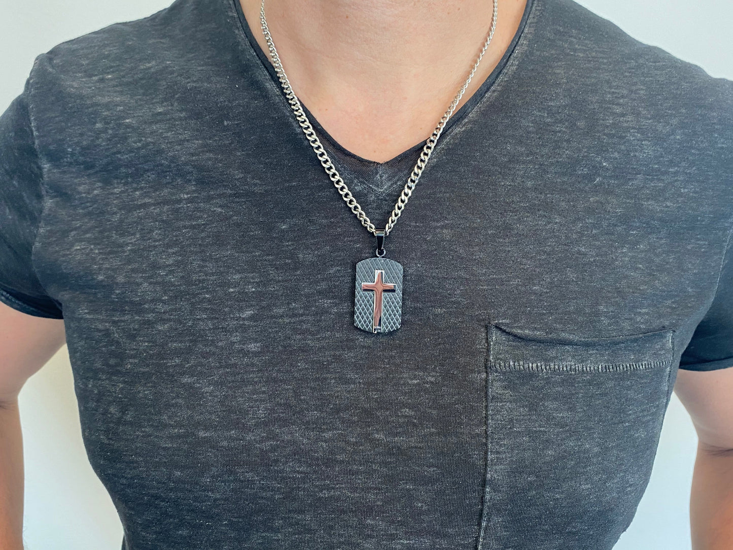 Diamond Back Shield  Necklace