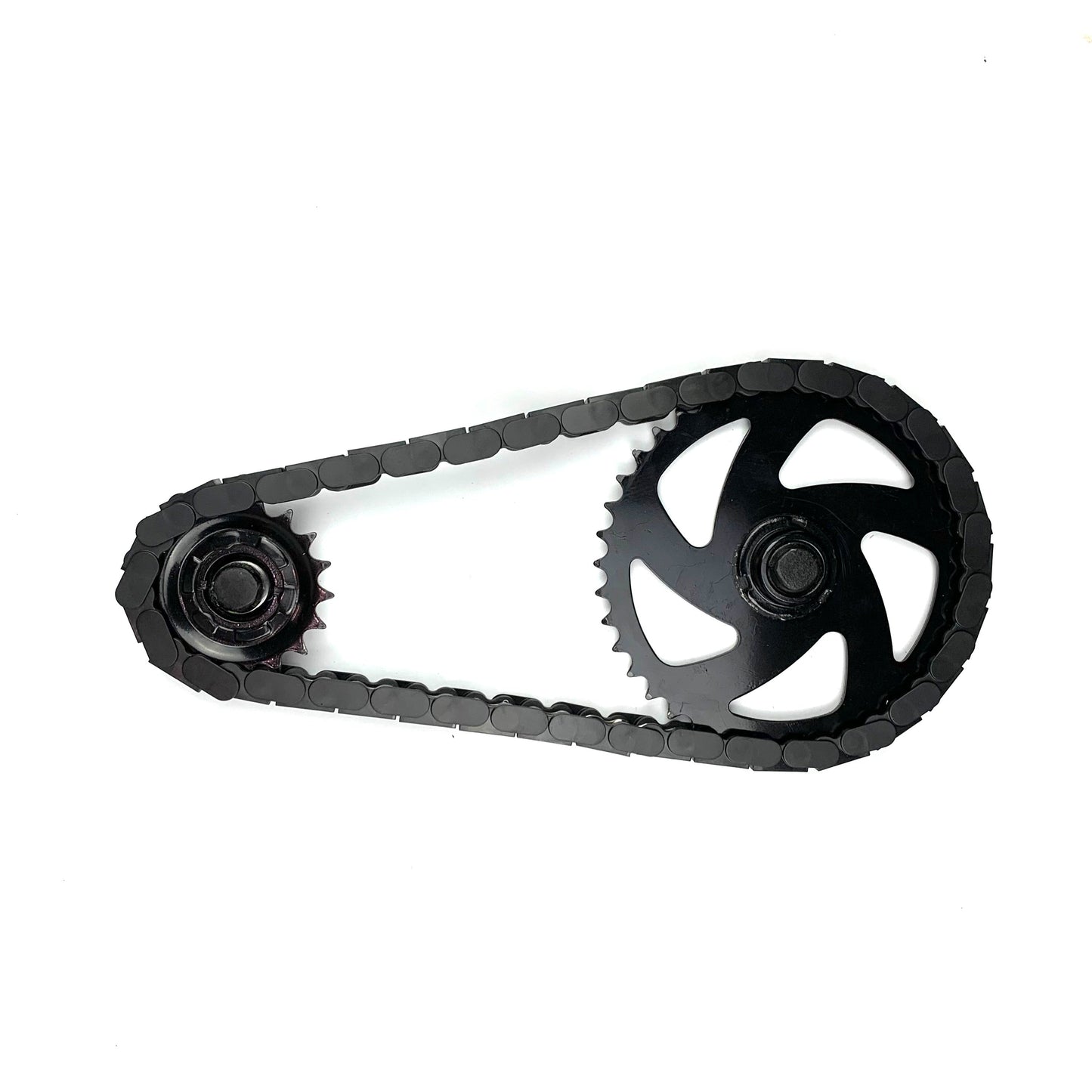 Black Chain Caps