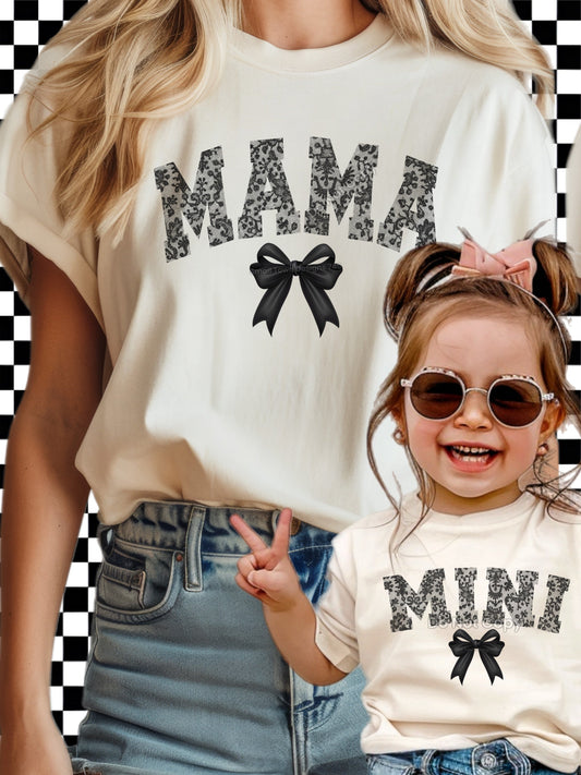 Black Lace Family Bow