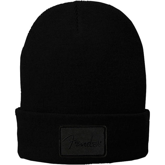 Fender Black Patch Beanie
