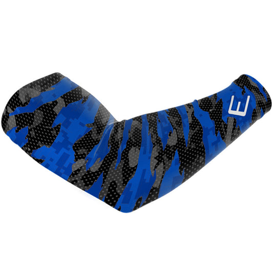 Blue Fierce Arm Sleeve Elite Athletic Gear
