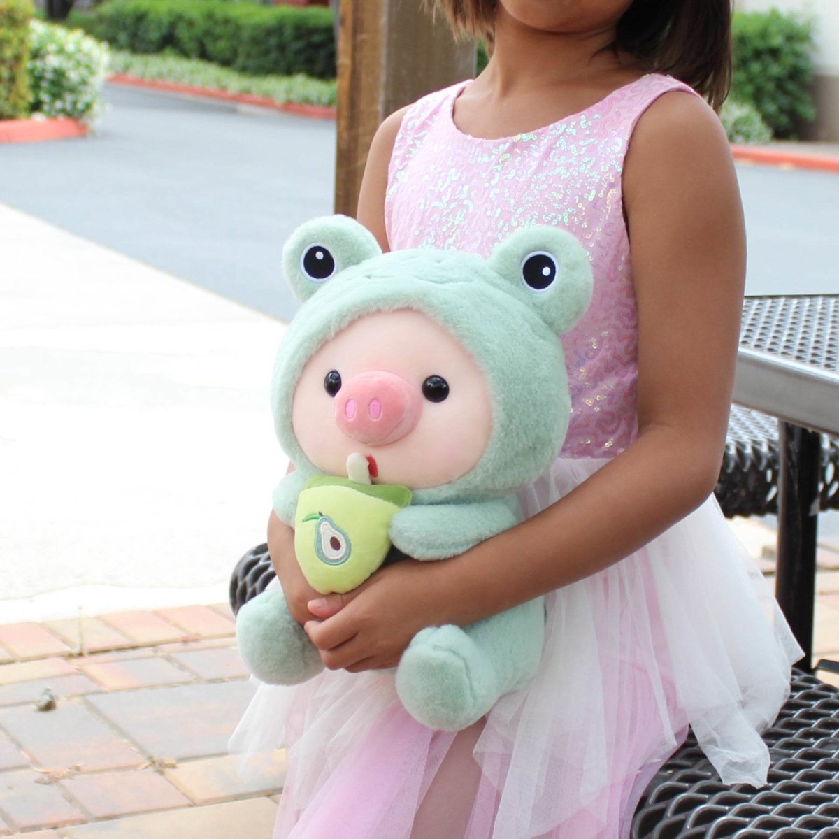 Cute Boba Tea Piggy Plush – Great Gift for All Ages