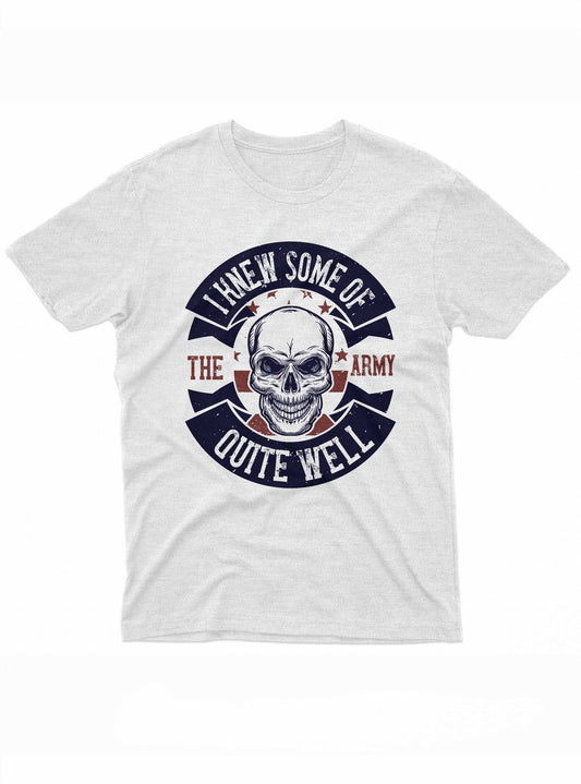 Bold Military Skull Tee
