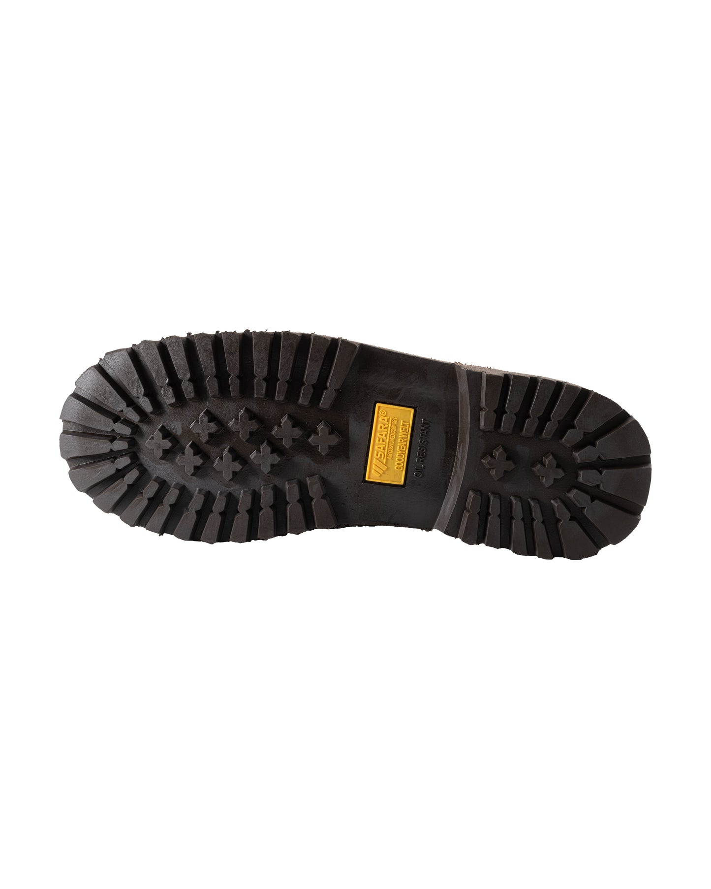 Safara Premium Brown Nubuck 6" Water Resistant Work Boots [R6613]