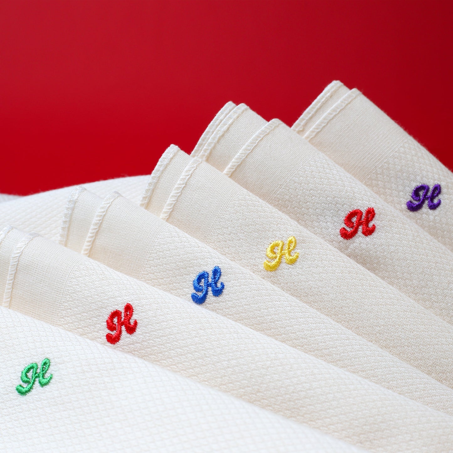 Our Extra-Soft, Extra-Sustainable Hanky with 🌈 Rainbow Embroidery