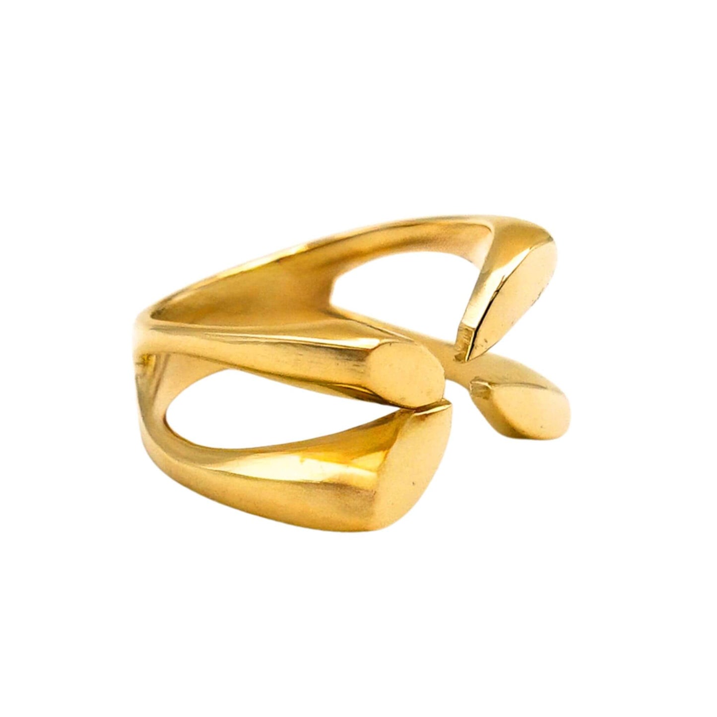 Meli Asymmetrical Wrap-Rround Adjustable Ring