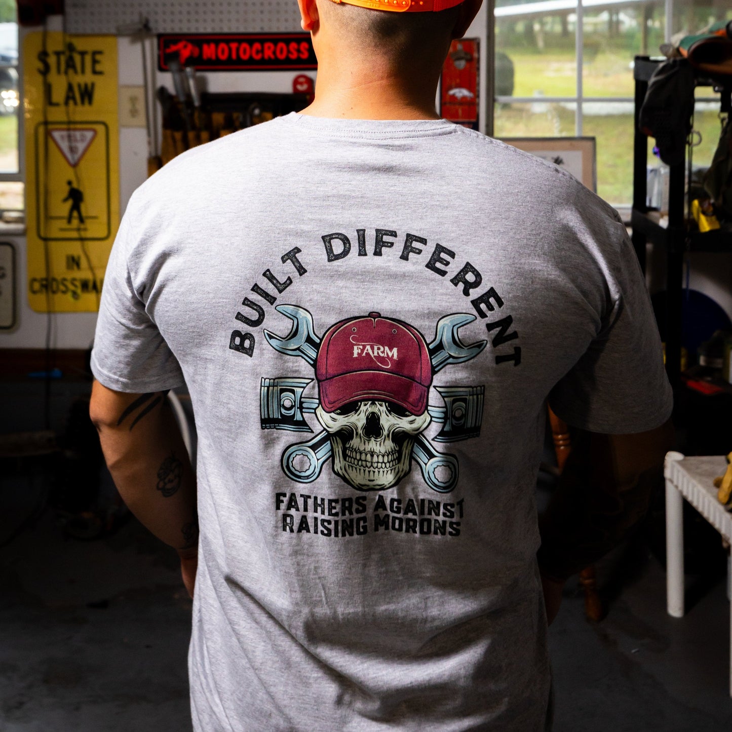 Built Different Tee - Sport Grey
